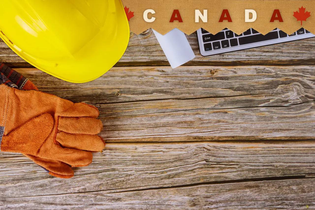 Skilled worker operating equipment